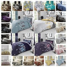 Luxury Reversible Floral Duvet