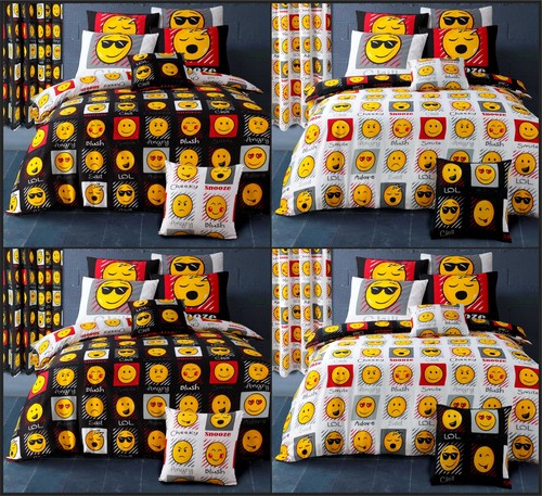 Smiley emoji expressions duvet - smiley,
