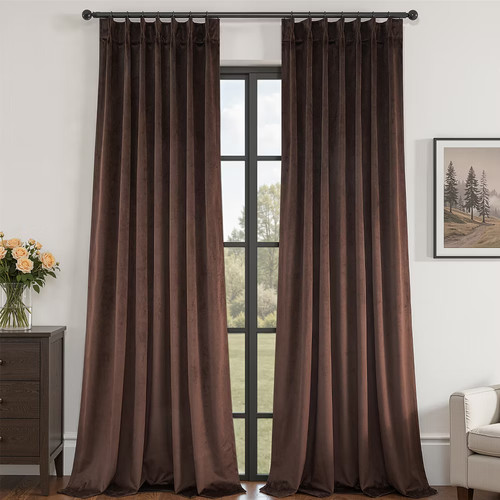 Topfinel brown velvet pinch - topfinel,