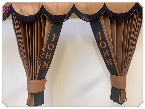 Dutch style truck - dutch, curtains