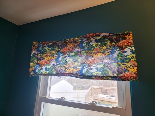 Dinosaur valance kids - dinosaur,