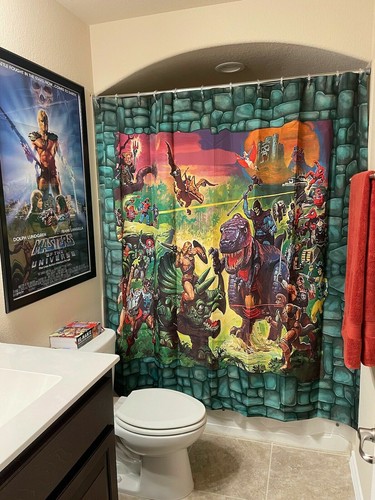Man shower curtain - ,