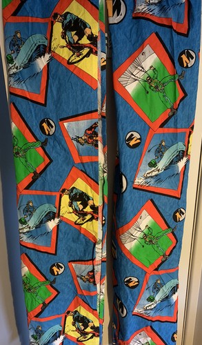 Action man vintage curtains - action,
