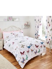 Butterfly Quilt Duvet Cover Or