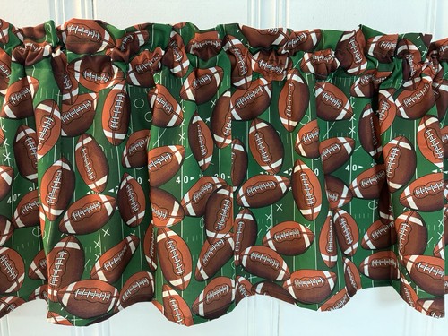 Football game window - window, valance