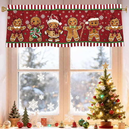 Christmas valances for windows - valances,